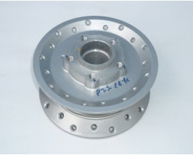 KOLO PŘEDNÍ - STŘED - STŘÍBRNÝ - JAWA 300,350CL KYVACKA, PERAK + MODEL 42